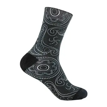 High Quality Bamboo Fiber Fashion Women's Printing Ready Product Pop Crew Socks