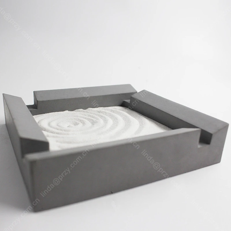 Concrete ashtray Mould cement products Handmade ornaments Mold Ashtray silicone molds