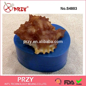 S4803 Seashell - silicone mold for soap candles making seashell soap mold