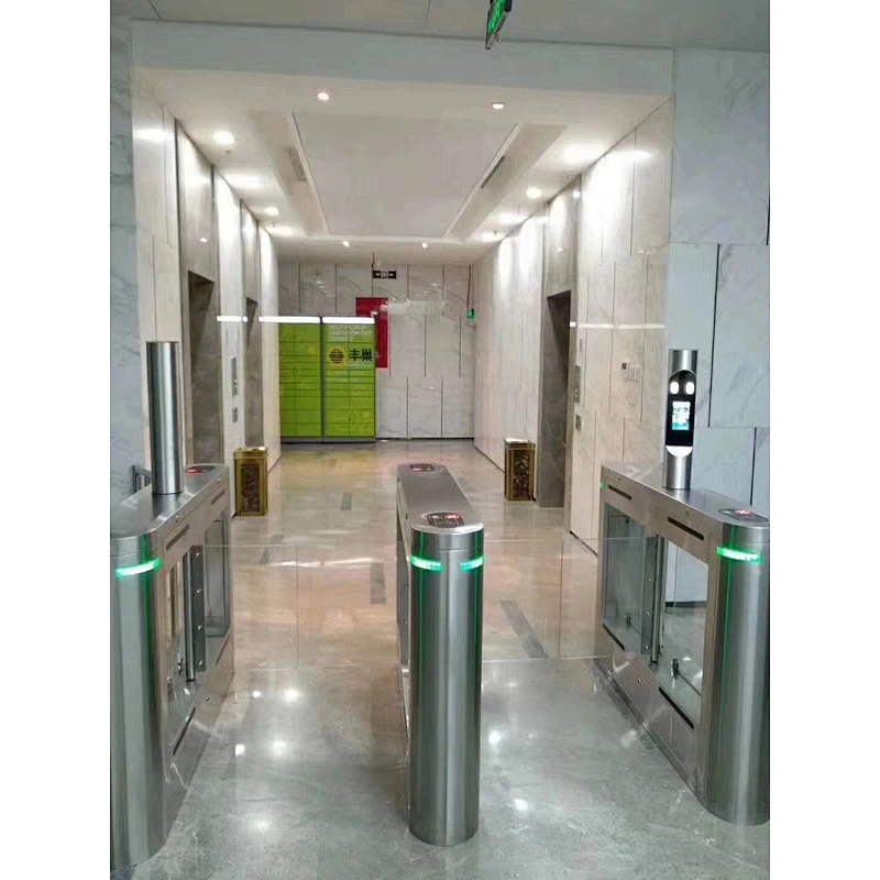 High Intelligent Access Control Entrance Gate/ Turnstile With Face Recognition 304 Stainless Steel