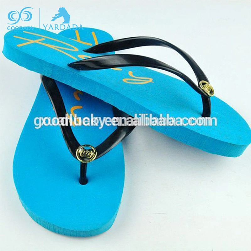 Guangzhou supply EVA outsole PVC strap flip flop factory stocked cheap flip flops