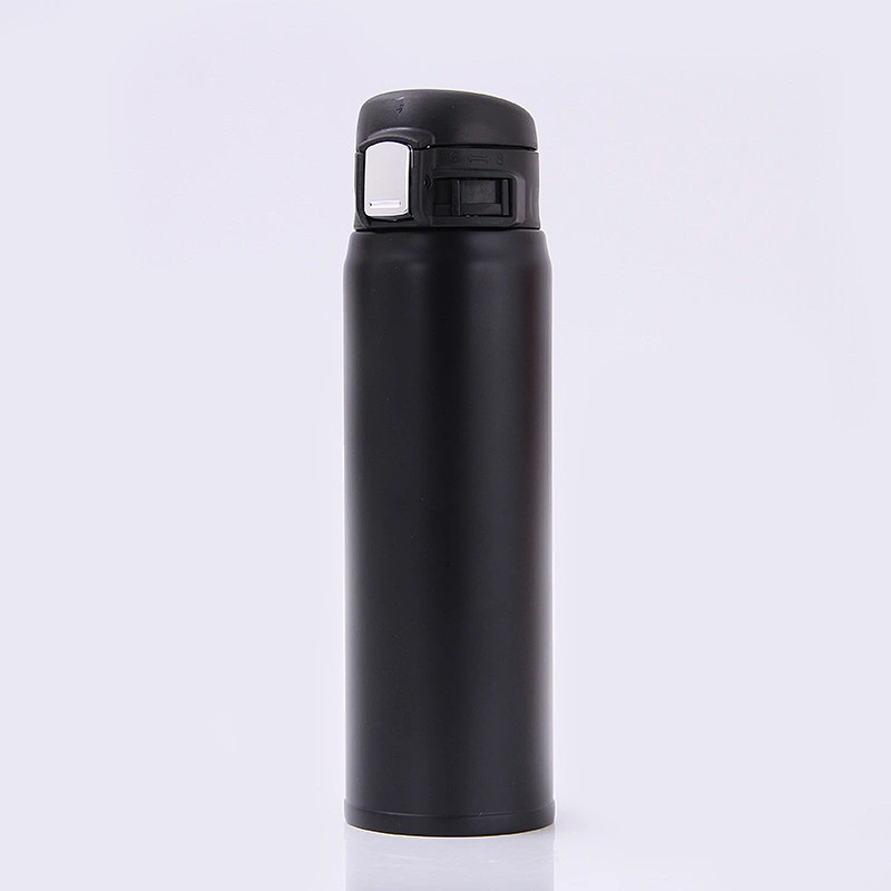 2018 New Vacuum Flask Stainless Steel Insulation Cup with Bounce Cover for Sport Easy to Take