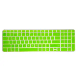 custom silicone keyboard cover keyboard skin for HP New DV6(with number pad)New G6