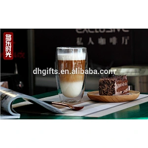 耐热双层硼硅玻璃咖啡杯