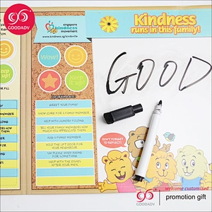 Cartoon children learn writing boards magnetic dry erase board for sale custom design