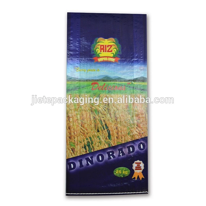 Video introduction, China 100% virgin pp woven bags printed packing bag for 5kg 25kg rice purpose