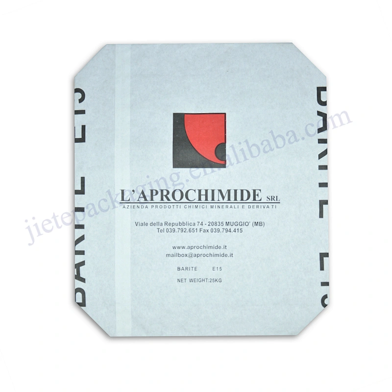 Construction,building,industrial use 25kg multilayer kraft paper cement bag