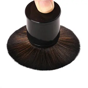 Wholesale high quality cosmetic makeup brush professional private label retractable blush powder make up brush