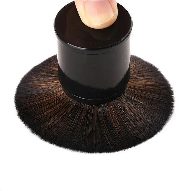 Wholesale high quality cosmetic makeup brush professional private label retractable blush powder make up brush