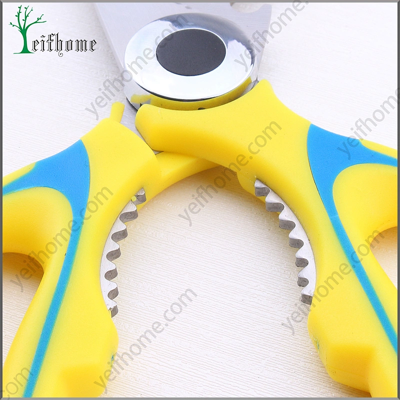 Best selling stainless steel scissors with soft TPR grip