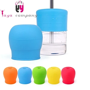 Food-Grade New silicone cup Lids with multicolor