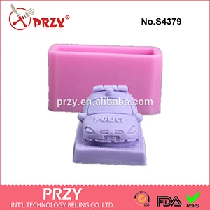 S4379 Handmade oil soap DIY soft silicone mold soap mold manufacturers wholesale car