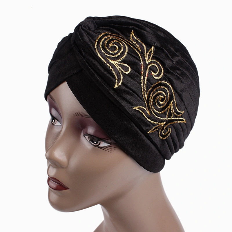 arabic india custom turban beanie muslim lady cap women keep warm hats
