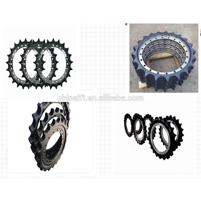 PC120 sprocket for excavator undercarriage parts