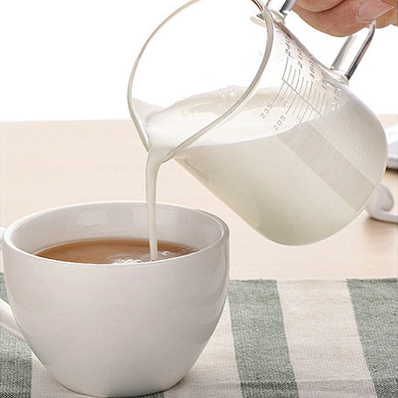 Factory Wholesale Glass Water Cup High Borosilicate Glass Measuring Cup Heat Resistant Drinking Glass Cup