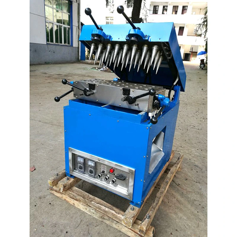 High Quality Stainless Steel Waffle Cone Maker and Soft Ice Cream Cone Making Machine