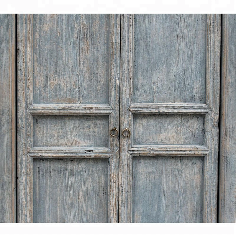 beijing wholesale rustic reclaimed old wood shabby chic distressed wardrobe furniture