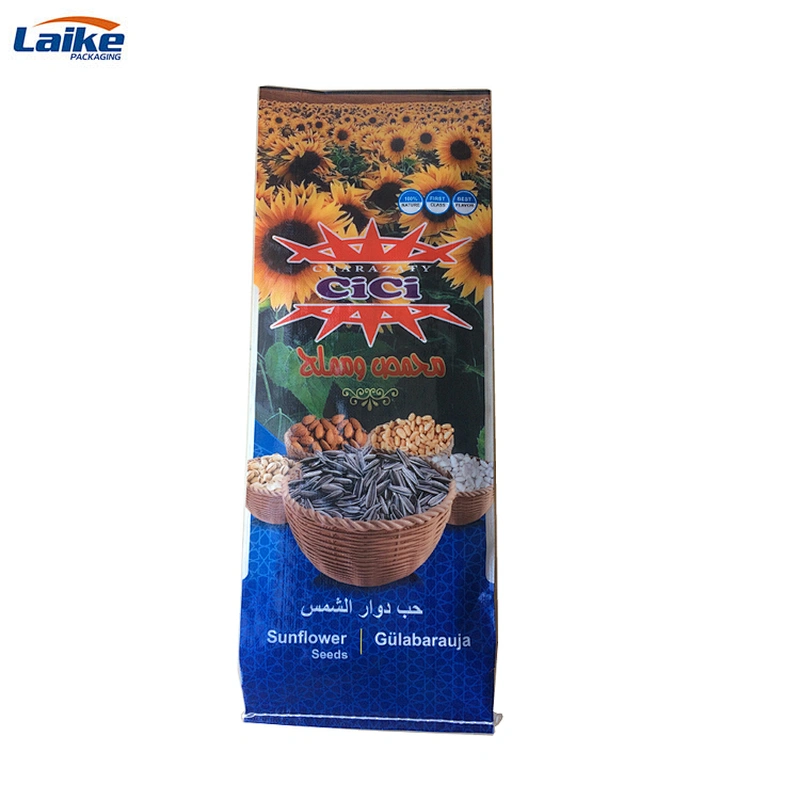 10kg 15kg 20kg 25kg Agricultural bopp laminated pp woven sunflowers /corn seeds packaging sack bag