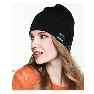 Hemp Knitted Hat With Bluetooth Camo Printing Knitted Hats