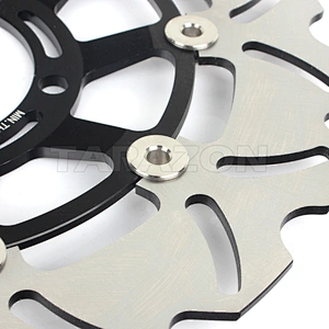 Wave Floating Motorcycle Front Brake Disc For Triumph STREET TRIPLE R 675