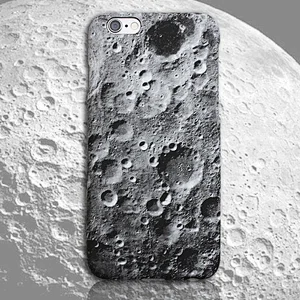Moon Surface cell phone Case