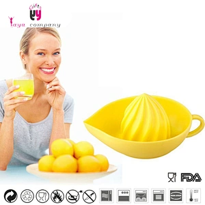 Kitchen Fruit Juice DIY Manual Silicone Lime Lemon Squeezer
