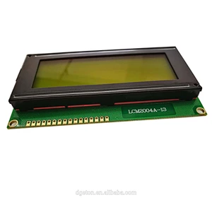 STN LCD Module/character lcd display 20X4 yellow green