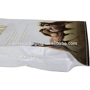 10kg 50kg plastic pp woven chicken feed bag,china used high clarity pp woven bag