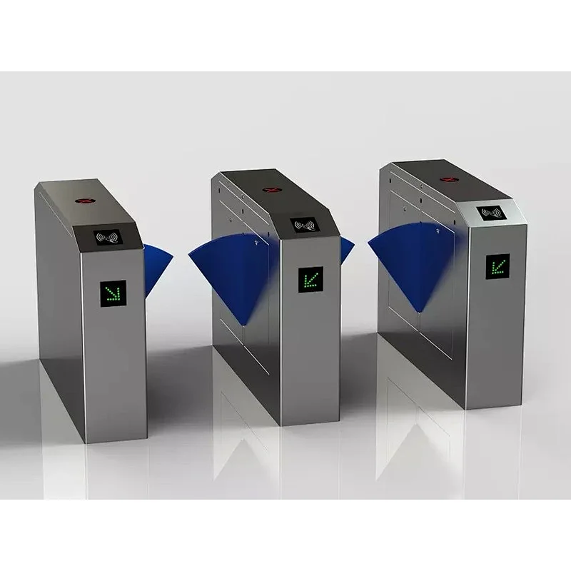 Half Height Fast Speed Security System Public Swing Barrier Turnstile