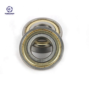Double Steel Shields Deep Groove Ball Bearing 6206ZZ