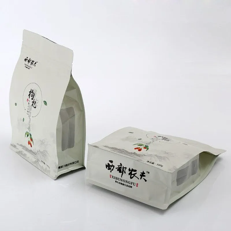High quality color printing pe vacuum plastic food packaging bag
