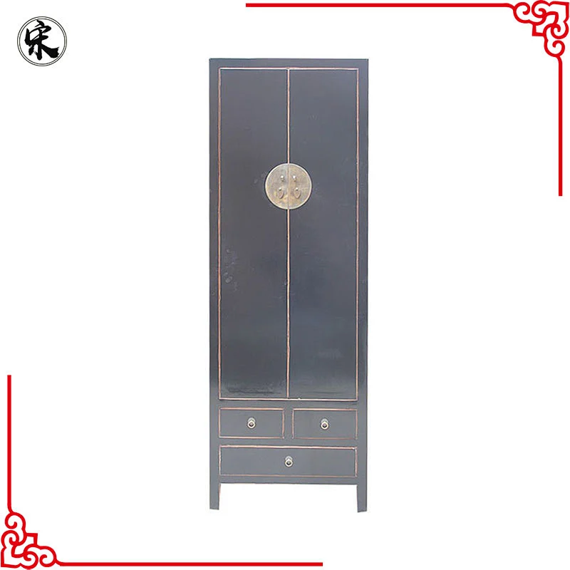 chinese antique solid wood pine handmade furniture for stores