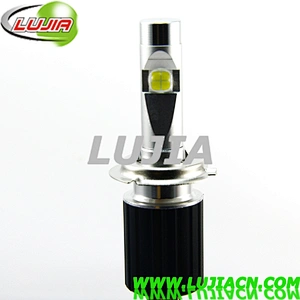 2017 13200lm 6600lm lujia L7 crees xhp70 h7 led car headlight for h4 h11 9005 9006 conversation kits