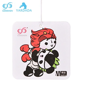 Scent Pur Organic Car Air Freshener Paper Custom