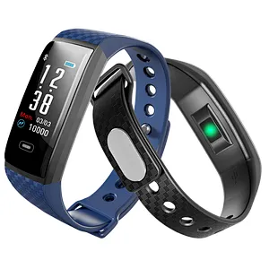 2019 New Bluetooth smart bracelet IP67 with biosensor for men and Women sport wrist band watch