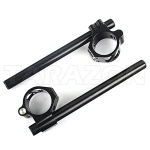 CNC Machined Aluminum motorcycle adjustable clip on handlebar for kawasaki