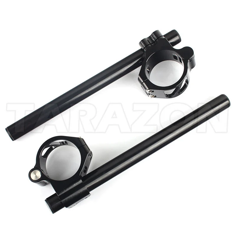 CNC Machined Aluminum motorcycle adjustable clip on handlebar for kawasaki