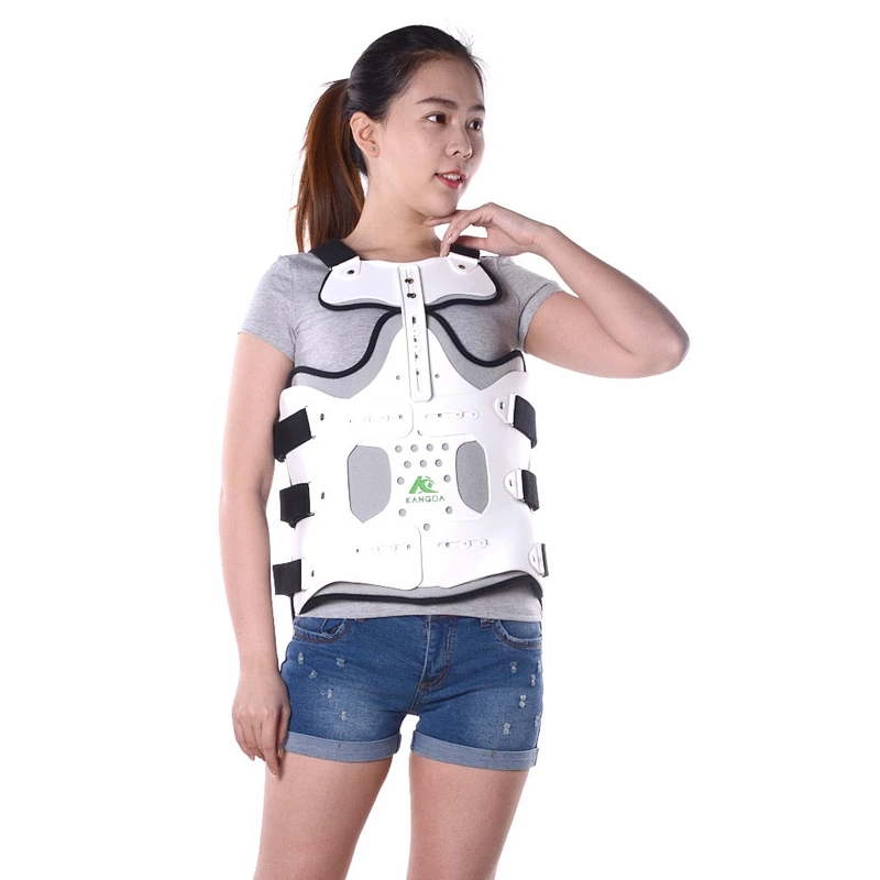 ISO FDA CE Certificated Medical Adjustable Orthopedic Chest Lumber Brace Support