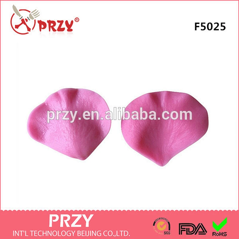 Poppy Leaf Silicone Mold - Sugarcraft Fondant Mold For Cake Decoration - Silicon Flexible Resin Mold