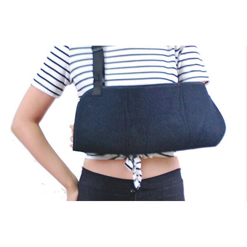 Medical Arm Sling Arm Brace Arm Support Breathable Mesh Shoulder Immobilizer with Splint Strap