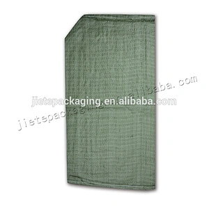 White green pp woven cement packaging bag with valve port