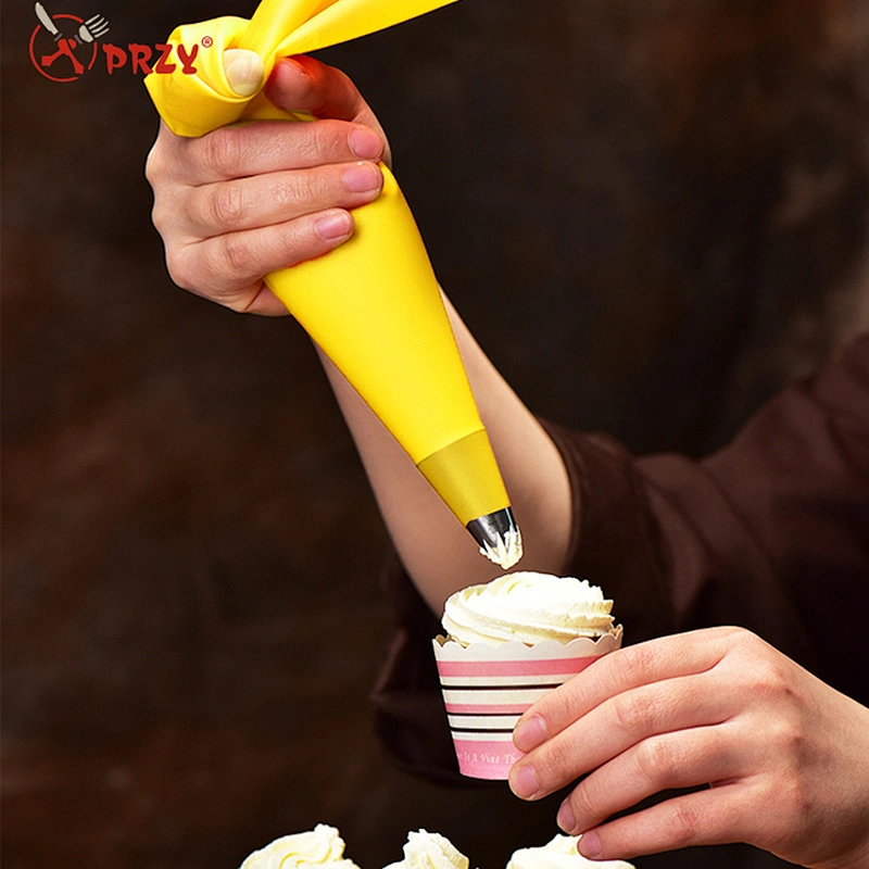 Silicone Reusable pastry bag Icing Nozzles Cake decorating tools silicone piping bag