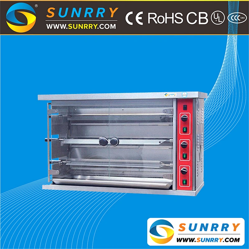Stainless steel 3 layer gas 15pcs industrial and commercial chicken oven roaster