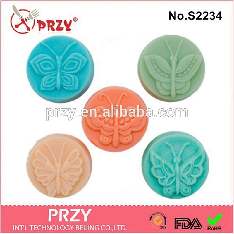 Guest 5 Butterfly silicone soap molds for soap making