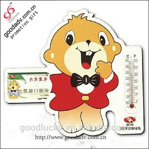 High quality magnet fridge sticker thermometer / magnetic thermometer