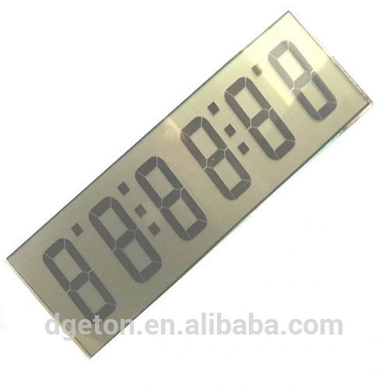 Fuel dispenser 6 digit 7 segment lcd display