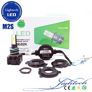 Motorcycle Light 2 Side 20W Hi Low LED Headlight