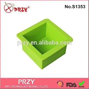 handmade silicone toast soap mold