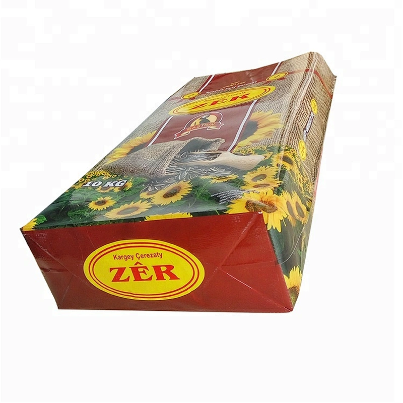 100% virgin pp agricultural sunflower seed PP woven packing bags, corn starch packaging bag