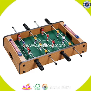 2018 hot sale high quality children wooden football tables W11A026